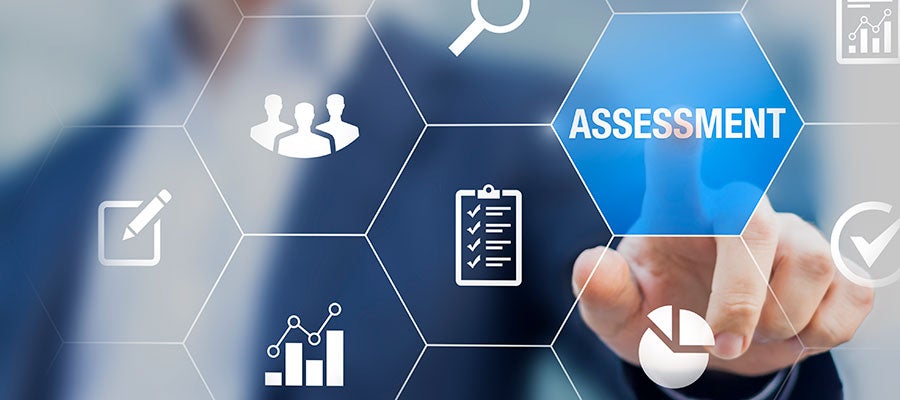  business assessment abstract concept Image